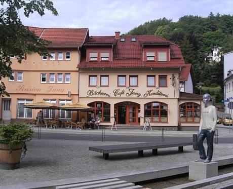 Pension Jung, Baeckerei-Konditorei & Cafe 룰라 외부 사진